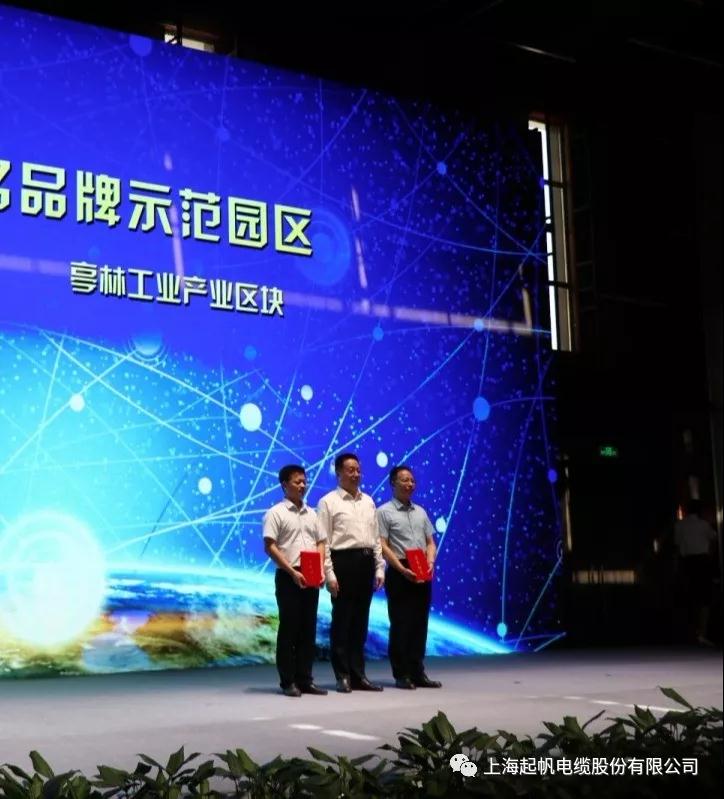 起帆电缆荣获第七届金山区区长质量奖组织奖